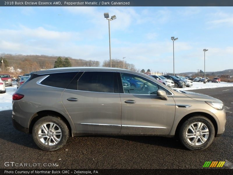 Pepperdust Metallic / Dark Galvanized 2018 Buick Enclave Essence AWD