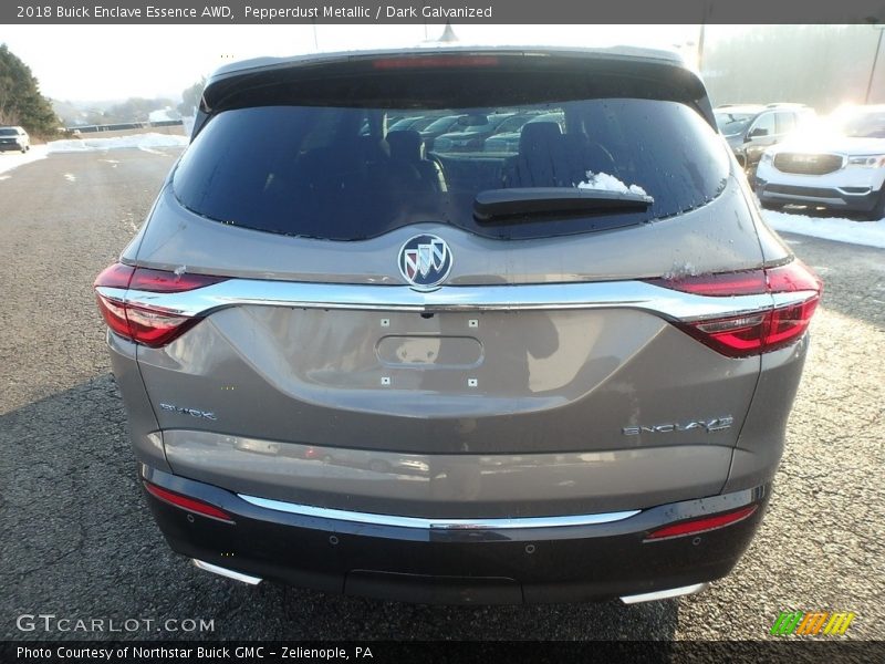 Pepperdust Metallic / Dark Galvanized 2018 Buick Enclave Essence AWD