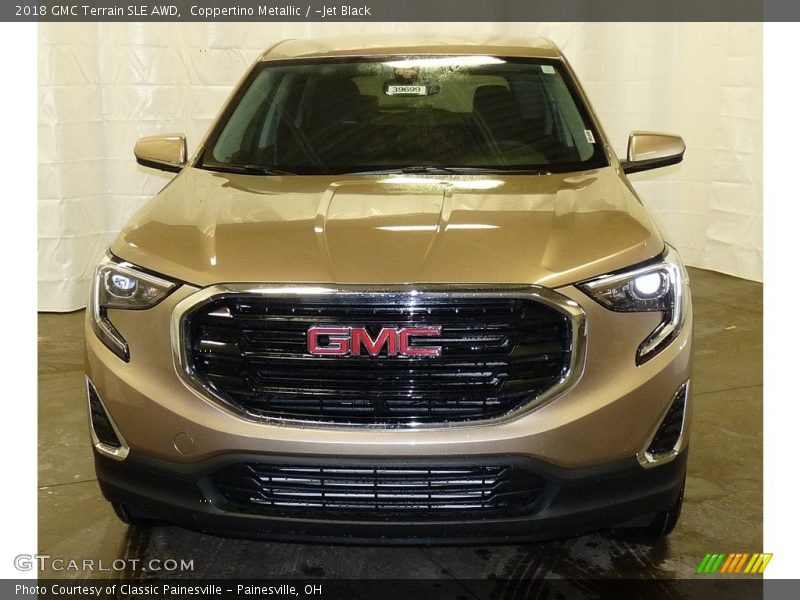 Coppertino Metallic / ­Jet Black 2018 GMC Terrain SLE AWD