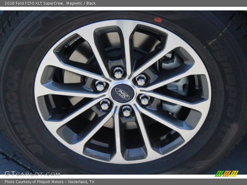 Magnetic / Black 2018 Ford F150 XLT SuperCrew