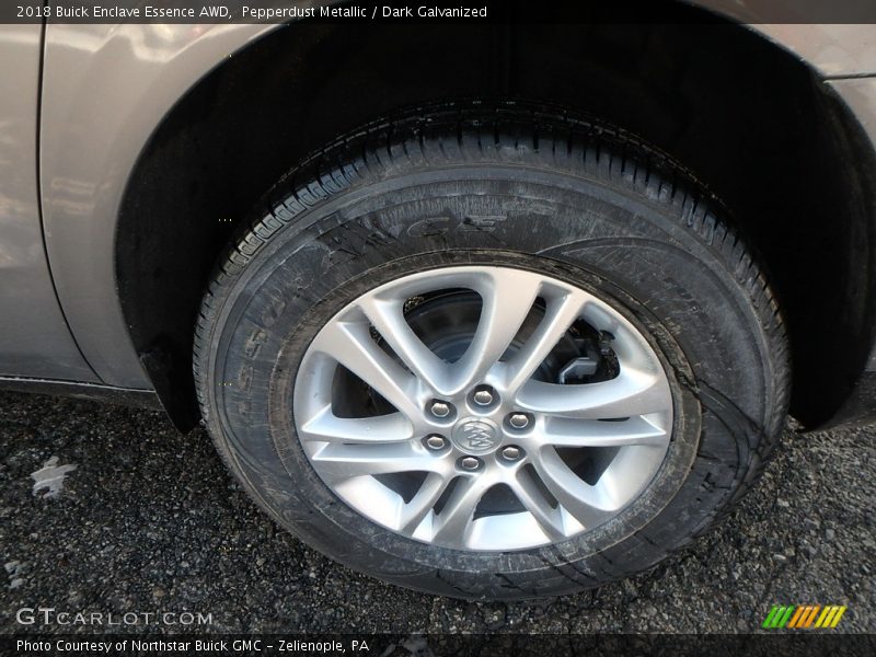 Pepperdust Metallic / Dark Galvanized 2018 Buick Enclave Essence AWD
