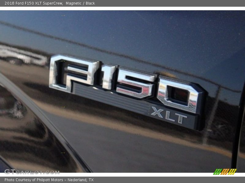 Magnetic / Black 2018 Ford F150 XLT SuperCrew