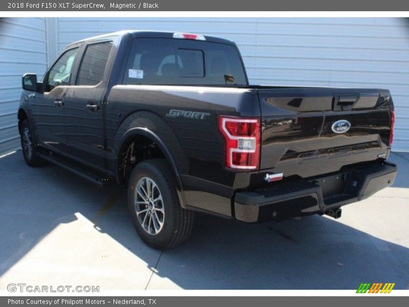 Magnetic / Black 2018 Ford F150 XLT SuperCrew