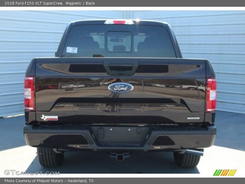 Magnetic / Black 2018 Ford F150 XLT SuperCrew