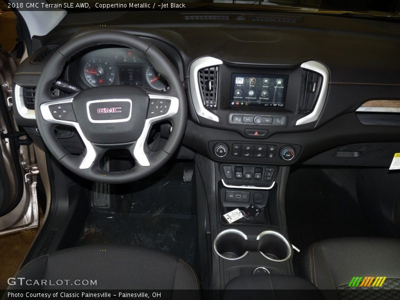 Coppertino Metallic / ­Jet Black 2018 GMC Terrain SLE AWD