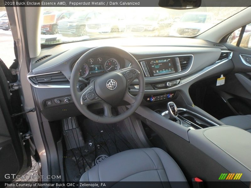 Pepperdust Metallic / Dark Galvanized 2018 Buick Enclave Essence AWD