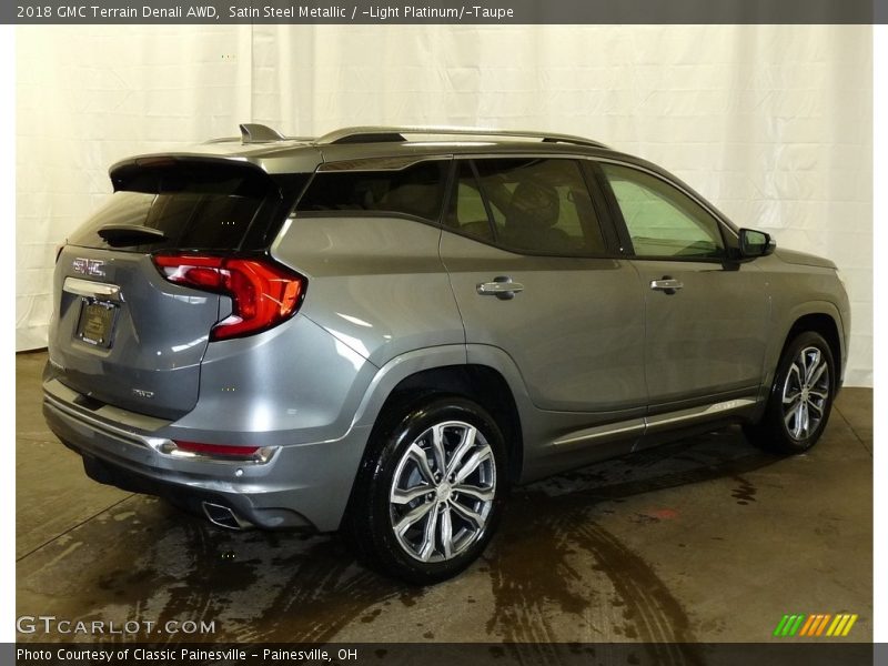Satin Steel Metallic / ­Light Platinum/­Taupe 2018 GMC Terrain Denali AWD
