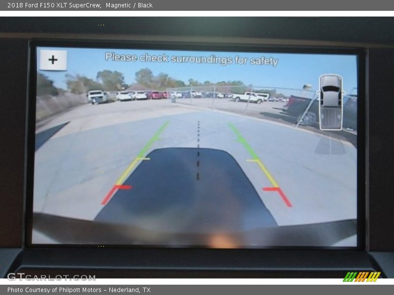 Magnetic / Black 2018 Ford F150 XLT SuperCrew