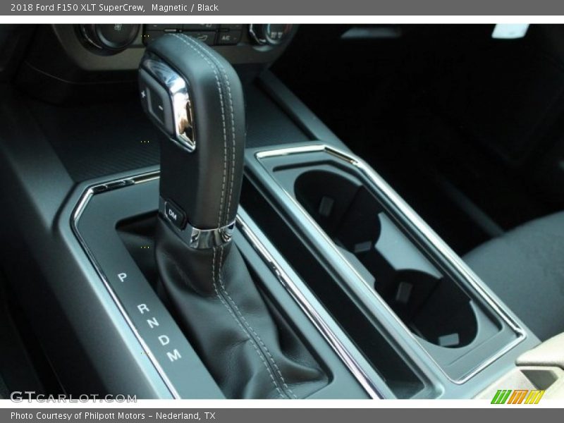 Magnetic / Black 2018 Ford F150 XLT SuperCrew