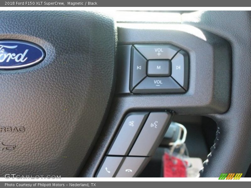 Magnetic / Black 2018 Ford F150 XLT SuperCrew