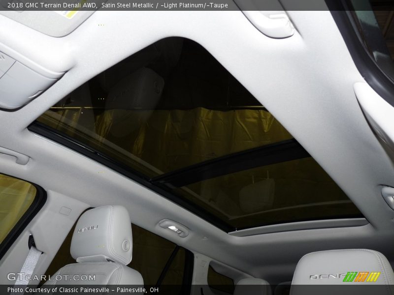 Satin Steel Metallic / ­Light Platinum/­Taupe 2018 GMC Terrain Denali AWD