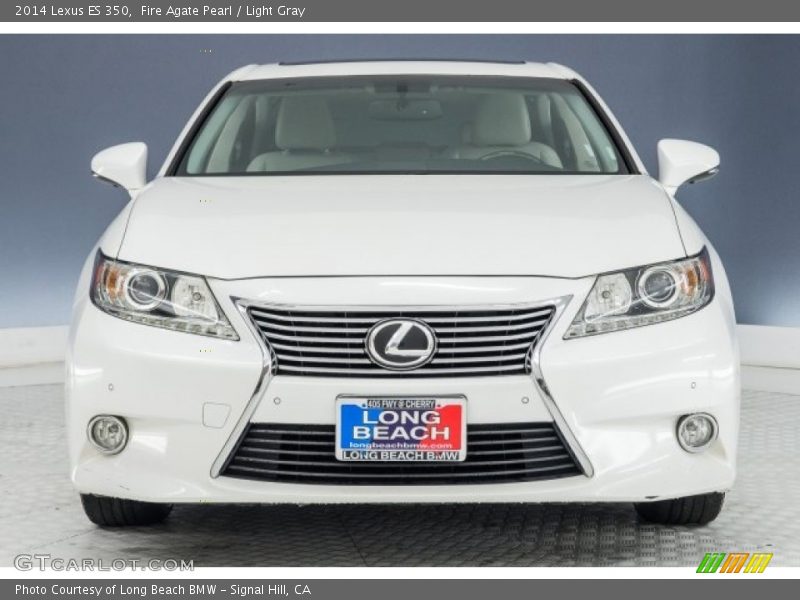 Fire Agate Pearl / Light Gray 2014 Lexus ES 350