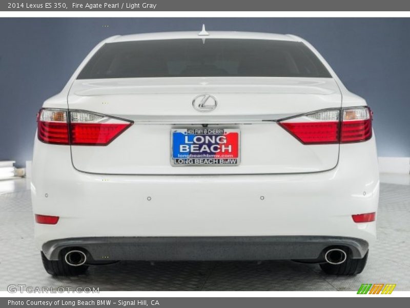 Fire Agate Pearl / Light Gray 2014 Lexus ES 350