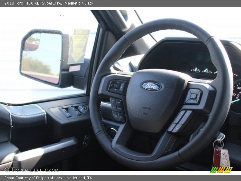 Magnetic / Black 2018 Ford F150 XLT SuperCrew