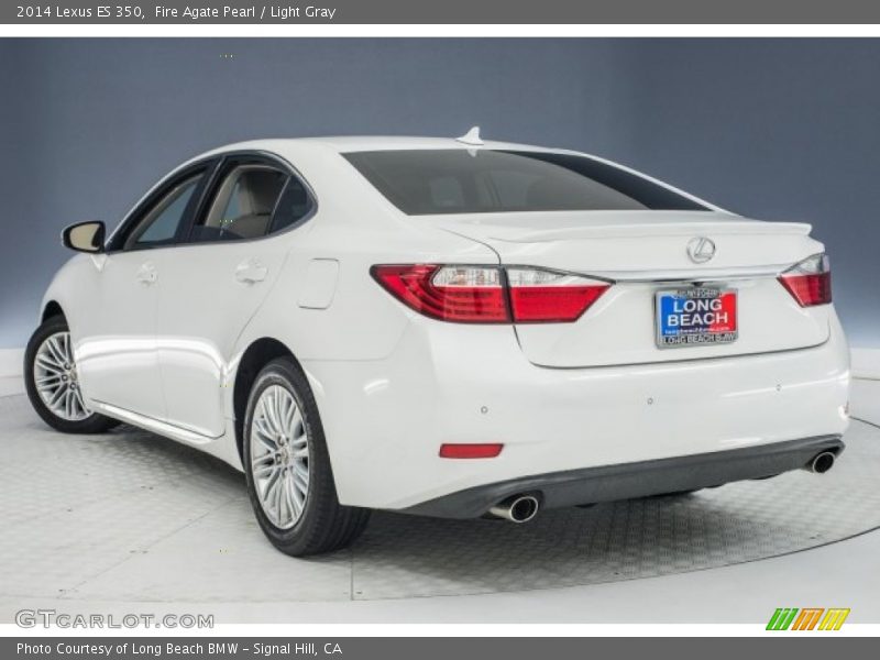 Fire Agate Pearl / Light Gray 2014 Lexus ES 350