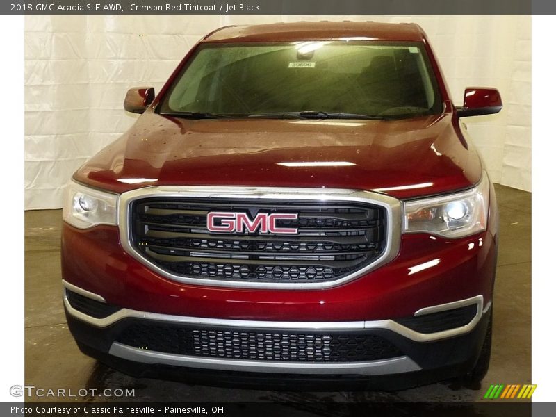 Crimson Red Tintcoat / Jet Black 2018 GMC Acadia SLE AWD