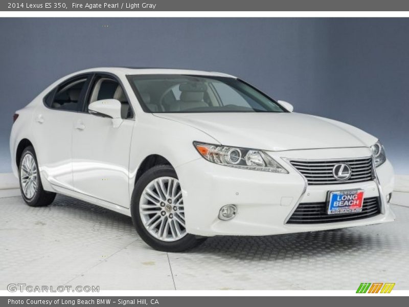 Fire Agate Pearl / Light Gray 2014 Lexus ES 350