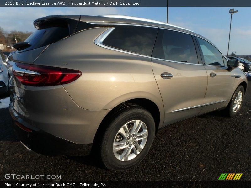 Pepperdust Metallic / Dark Galvanized 2018 Buick Enclave Essence AWD