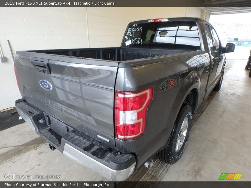 Magnetic / Light Camel 2018 Ford F150 XLT SuperCab 4x4