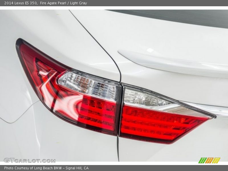 Fire Agate Pearl / Light Gray 2014 Lexus ES 350