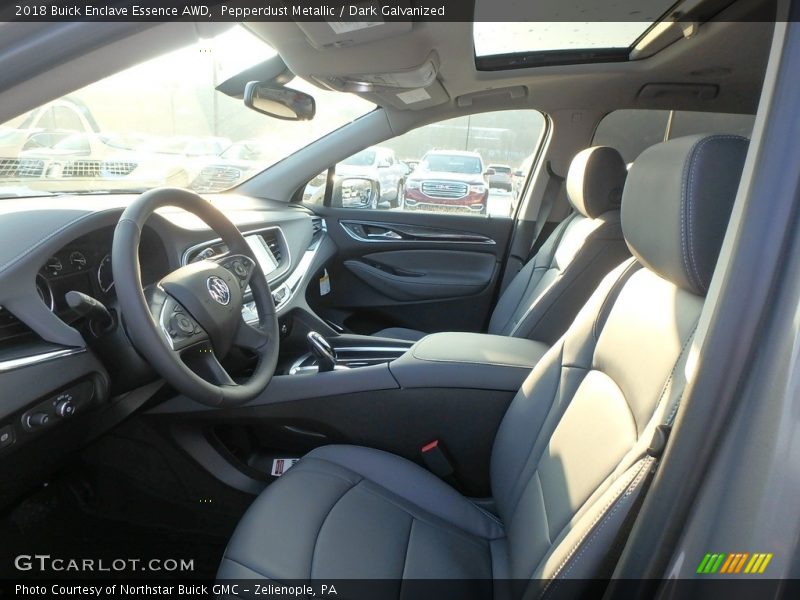 Pepperdust Metallic / Dark Galvanized 2018 Buick Enclave Essence AWD