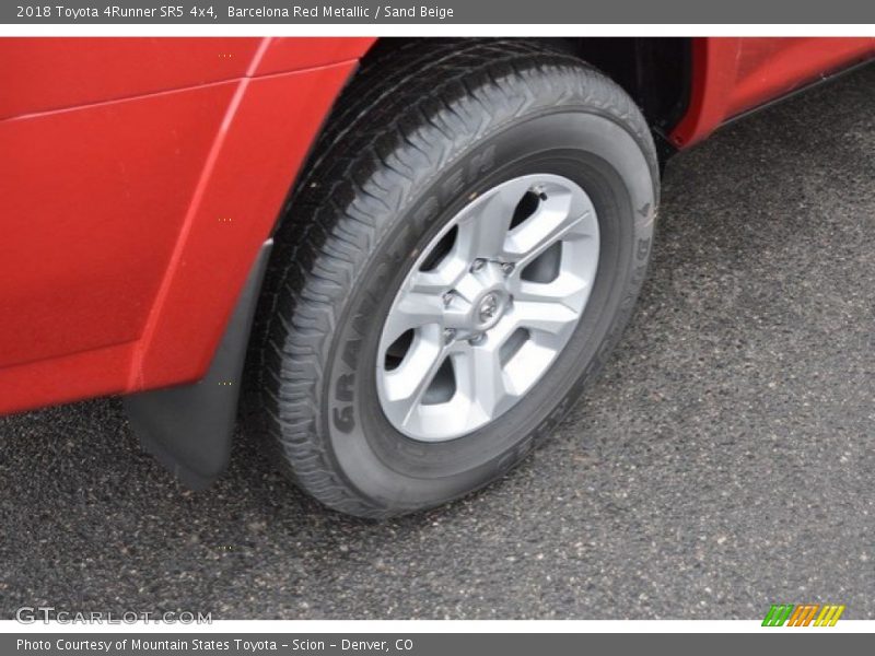 Barcelona Red Metallic / Sand Beige 2018 Toyota 4Runner SR5 4x4