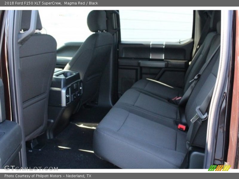 Magma Red / Black 2018 Ford F150 XLT SuperCrew