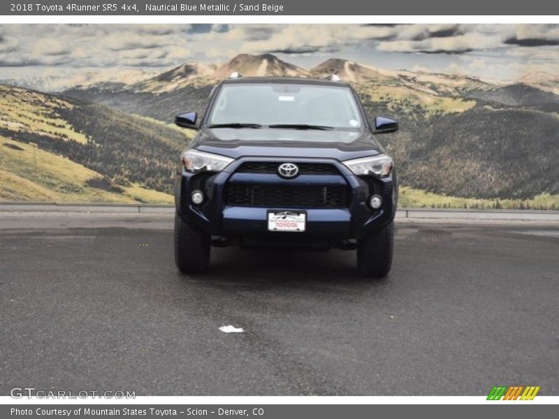Nautical Blue Metallic / Sand Beige 2018 Toyota 4Runner SR5 4x4