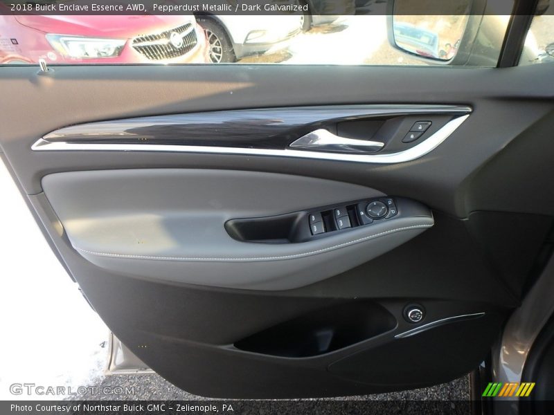 Pepperdust Metallic / Dark Galvanized 2018 Buick Enclave Essence AWD