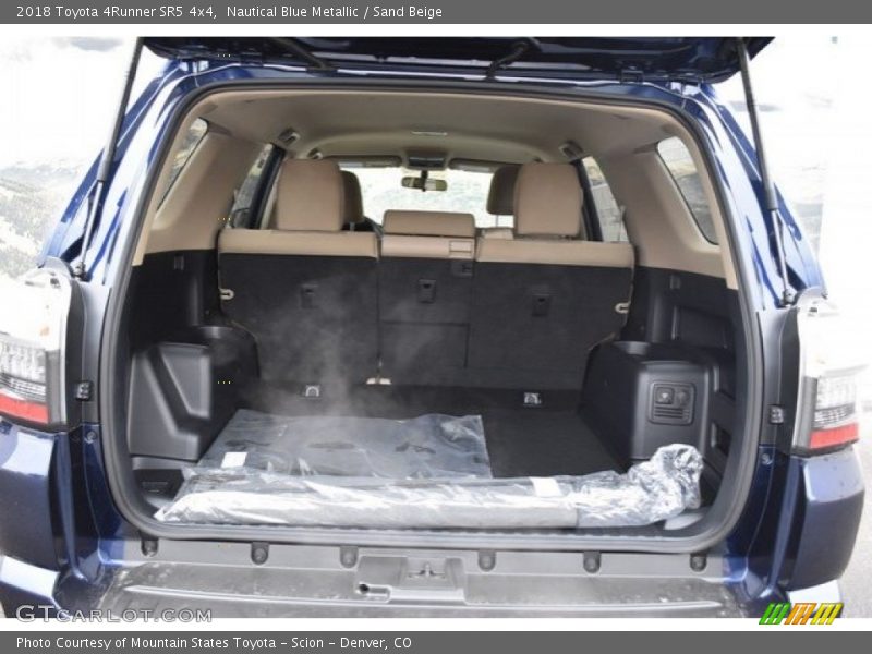 Nautical Blue Metallic / Sand Beige 2018 Toyota 4Runner SR5 4x4
