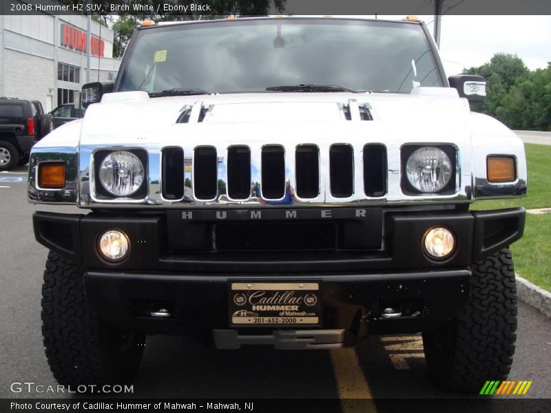 Birch White / Ebony Black 2008 Hummer H2 SUV