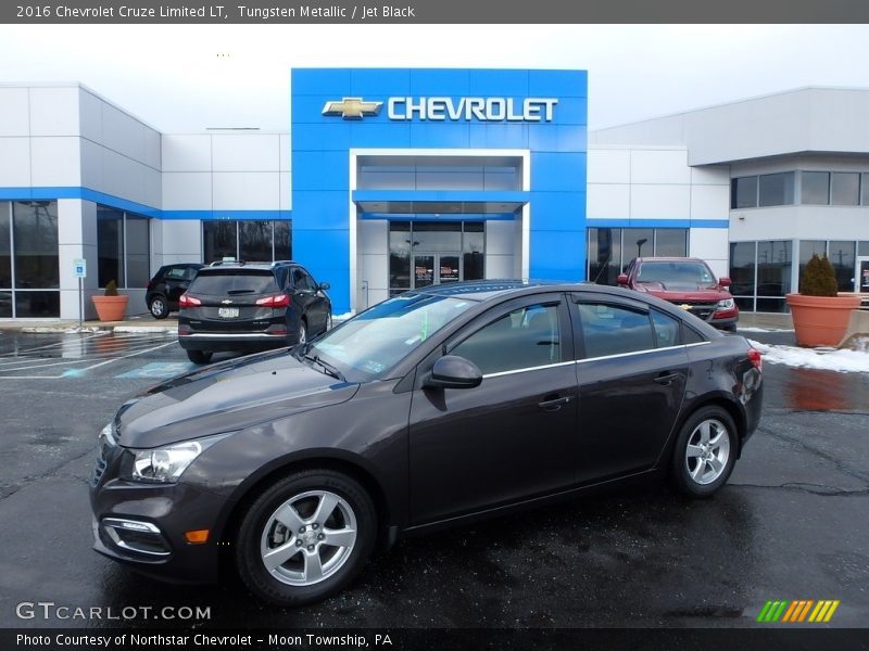 Tungsten Metallic / Jet Black 2016 Chevrolet Cruze Limited LT