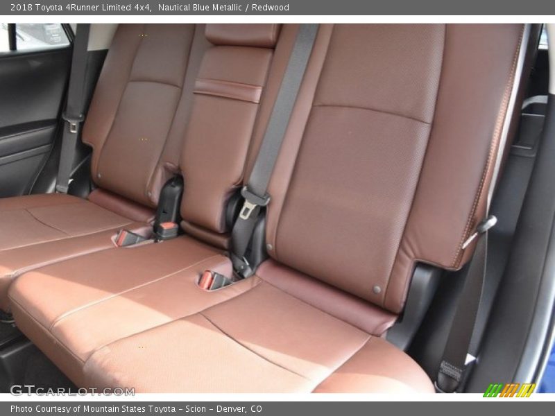 Nautical Blue Metallic / Redwood 2018 Toyota 4Runner Limited 4x4