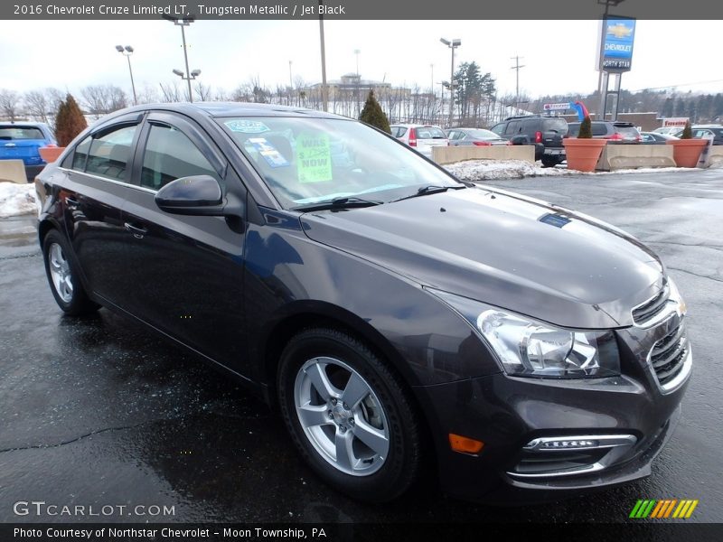 Tungsten Metallic / Jet Black 2016 Chevrolet Cruze Limited LT