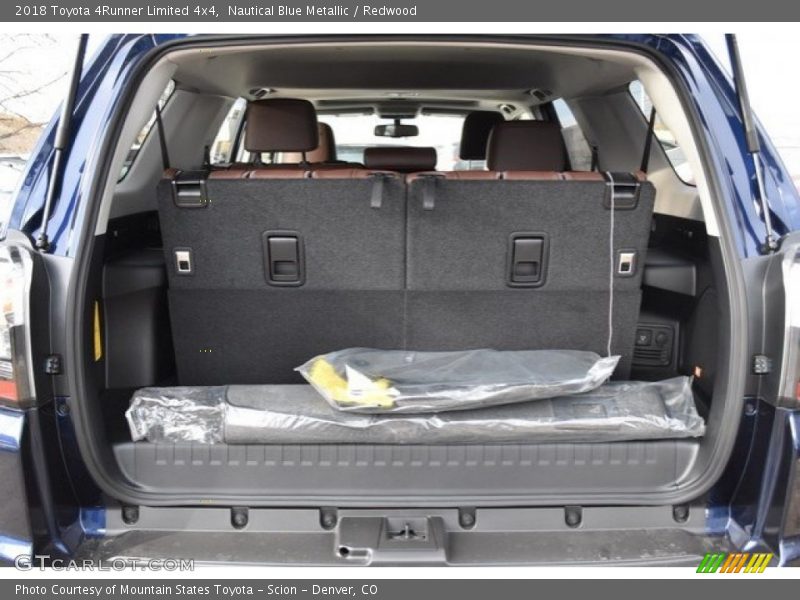 Nautical Blue Metallic / Redwood 2018 Toyota 4Runner Limited 4x4