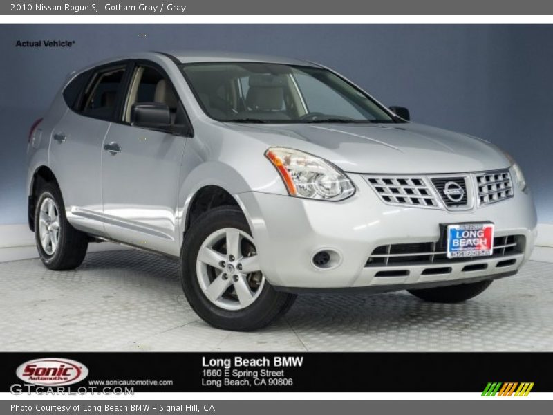 Gotham Gray / Gray 2010 Nissan Rogue S