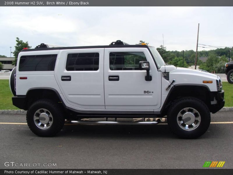 Birch White / Ebony Black 2008 Hummer H2 SUV