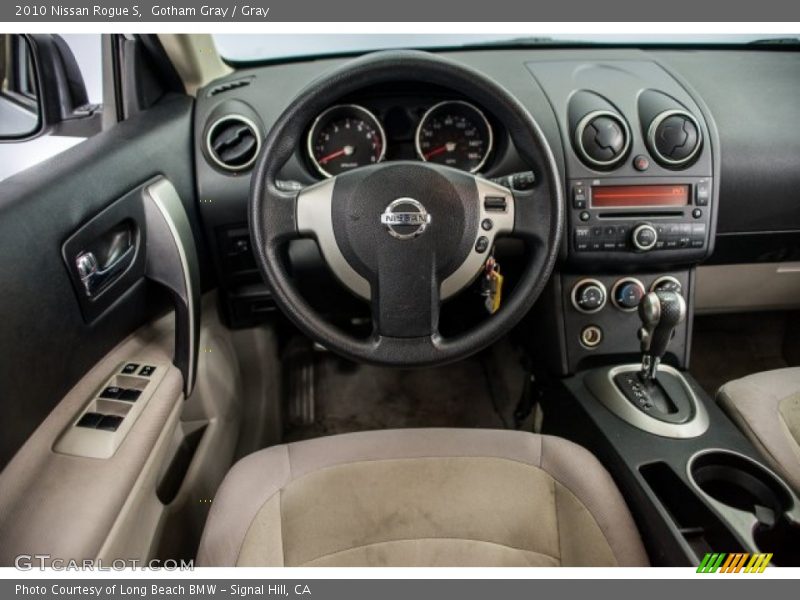 Gotham Gray / Gray 2010 Nissan Rogue S