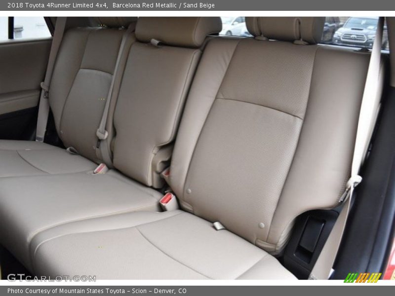 Barcelona Red Metallic / Sand Beige 2018 Toyota 4Runner Limited 4x4