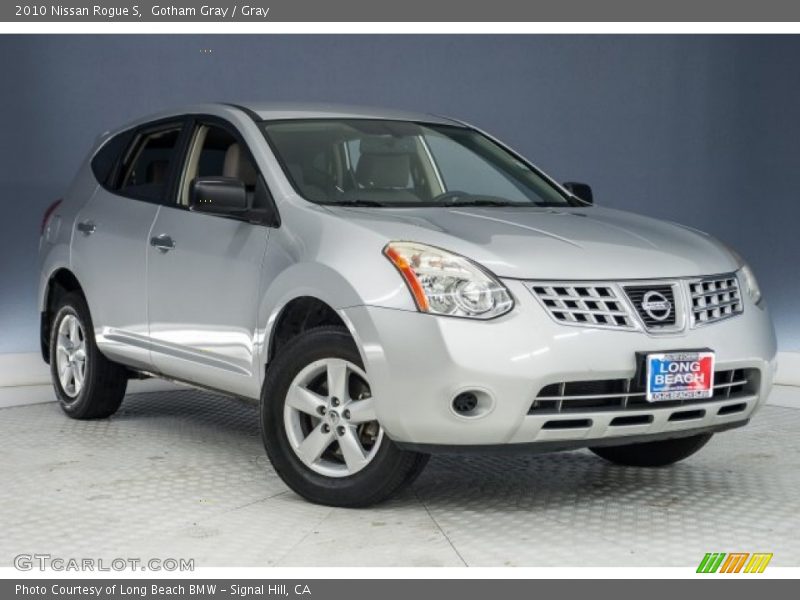 Gotham Gray / Gray 2010 Nissan Rogue S
