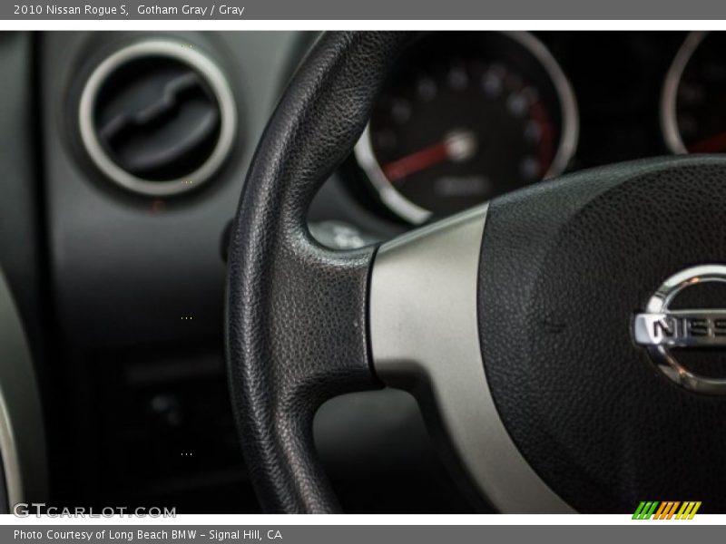 Gotham Gray / Gray 2010 Nissan Rogue S