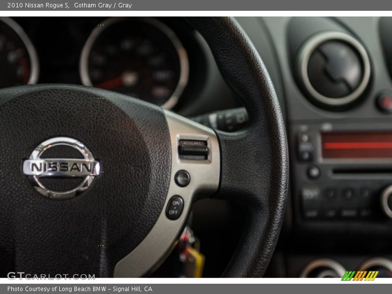 Gotham Gray / Gray 2010 Nissan Rogue S