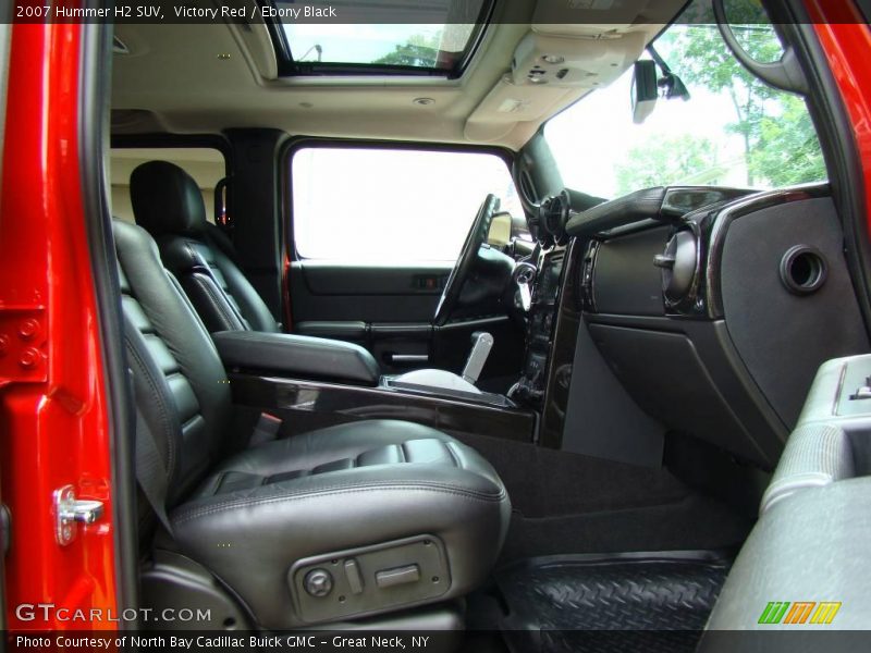 Victory Red / Ebony Black 2007 Hummer H2 SUV