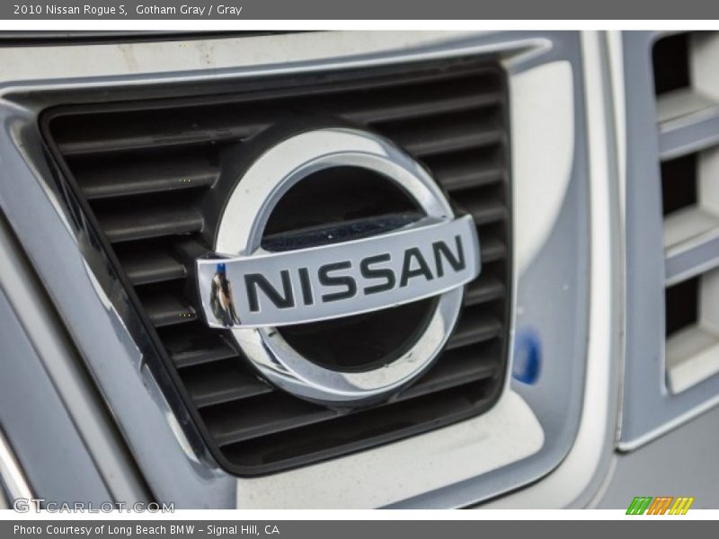 Gotham Gray / Gray 2010 Nissan Rogue S