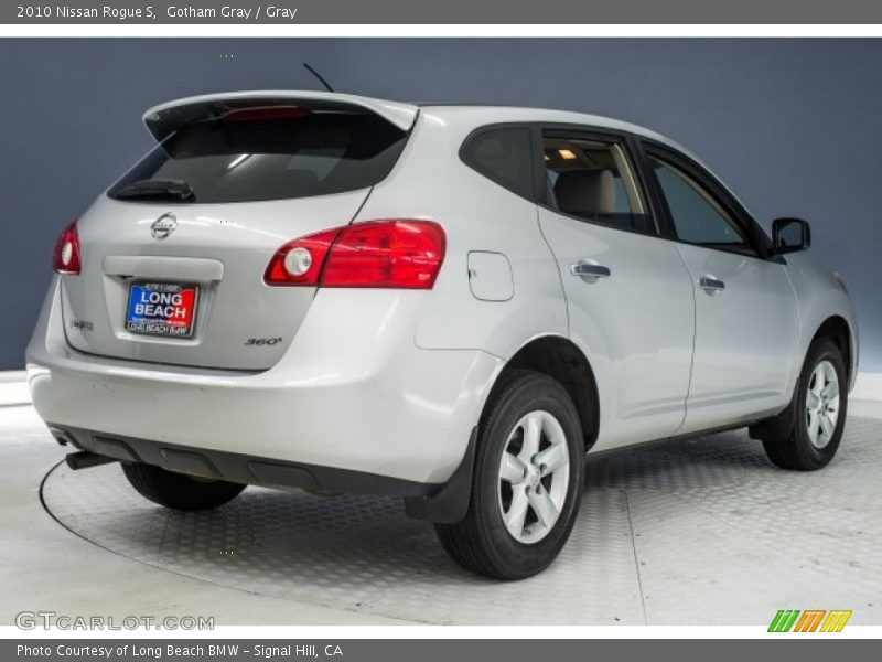 Gotham Gray / Gray 2010 Nissan Rogue S
