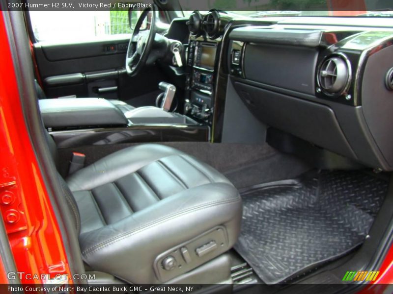 Victory Red / Ebony Black 2007 Hummer H2 SUV