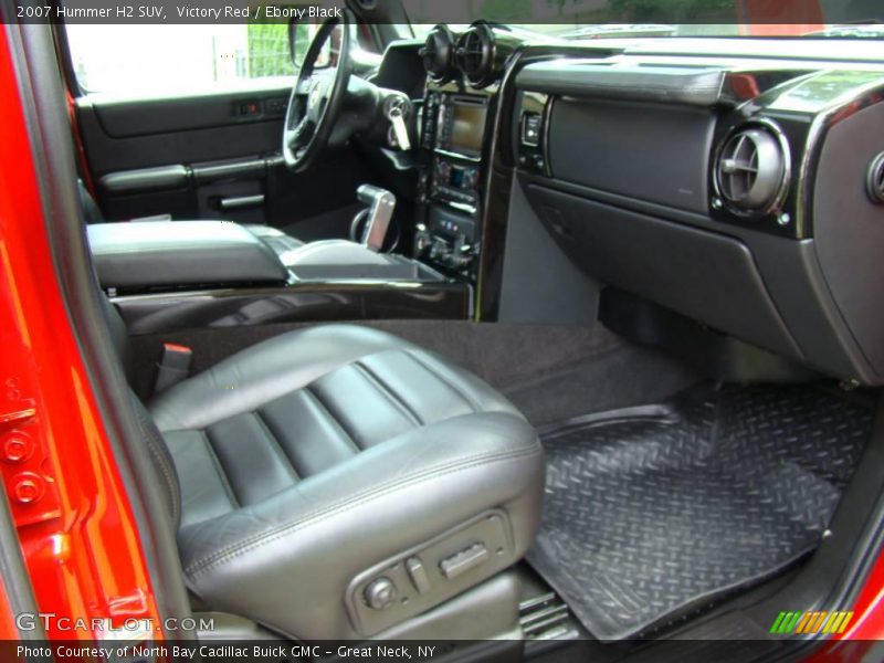 Victory Red / Ebony Black 2007 Hummer H2 SUV