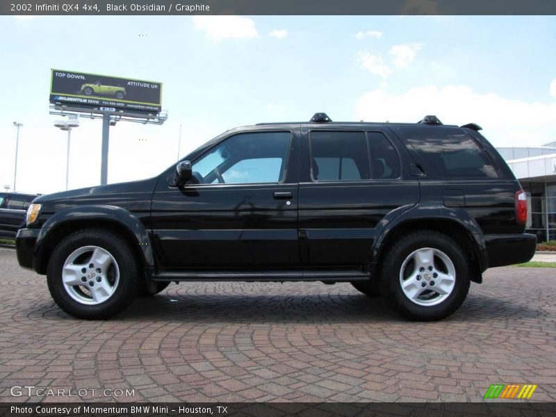 Black Obsidian / Graphite 2002 Infiniti QX4 4x4