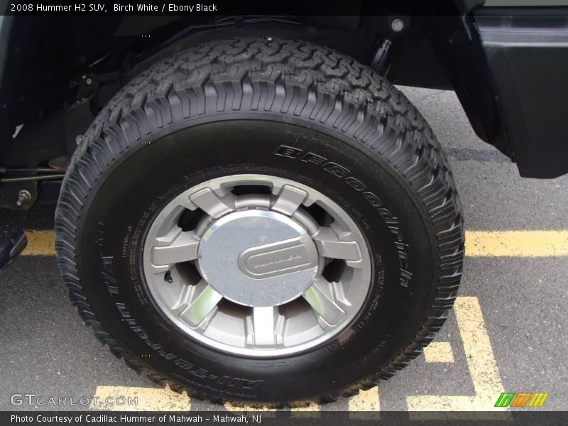 Birch White / Ebony Black 2008 Hummer H2 SUV