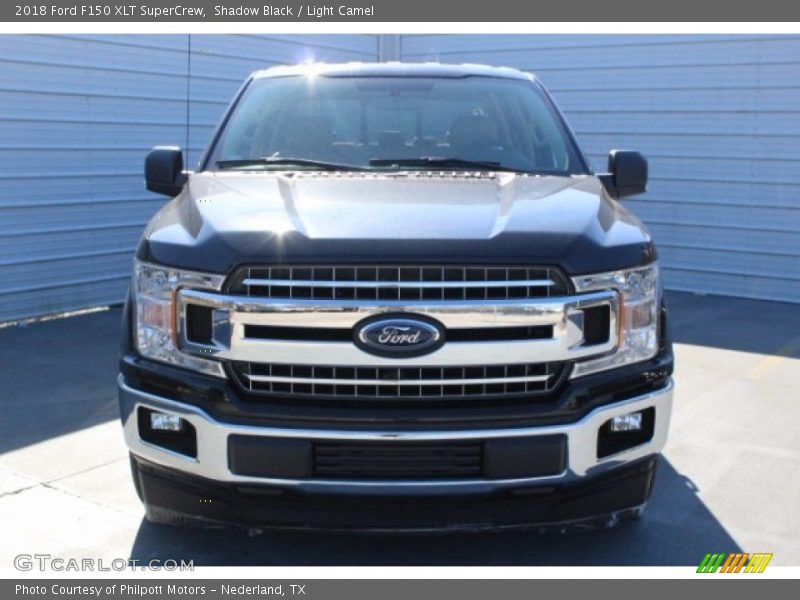 Shadow Black / Light Camel 2018 Ford F150 XLT SuperCrew